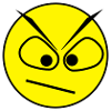 angry face