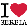 J’AIME LA SERBIE Serbien