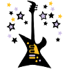 Guitare-electrique-son-etoiles