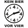 Kein Bier vor Vier