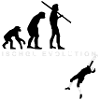 Evolution Bergsteiger