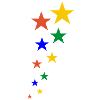bunten Sternen