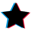 3d anaglyph stars