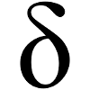 delta Greek letter