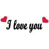 I love you