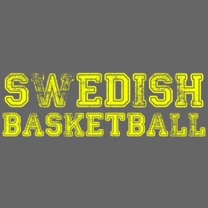Swedish Basketball Yellow
