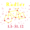 Sternzeichen Radler