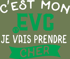 Célébrez l'Enterrement de Vie de Garçon avec humour grâce à ce t-shirt unique ! Le motif "C'est mon EVG et je vais prendre cher" est parfait...
