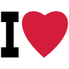 i love j'aime ich liebe