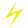 Logo éclair foudre