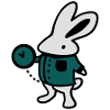 Rabbit + Clock