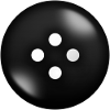 schwarzer Knopf