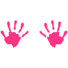 Hand - Hände - Handabdruck