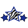 zèbre étoiles