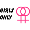 Girls only, lesbian