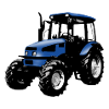 tractor blue
