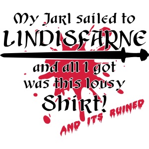 Lousy ruined Shirt from Lindisfarne