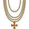 Ketten Kreuz Cross Gold