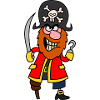 Pirate de bande dessinée