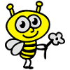Bee + Flower