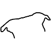 Staffy Outline