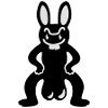 Bunny with eggs