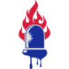 rotating blue beacon light-Fire department