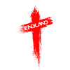 England Cross Graffiti