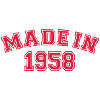 Made in 1958