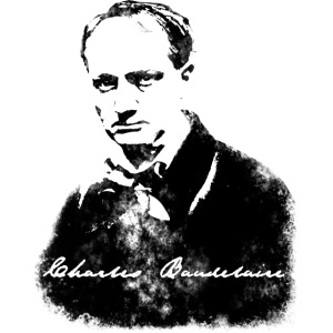 Baudelaire (fond blanc) + signature