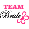 bride TEAM with flower