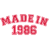 Made in 1986
