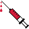 Syringe blood