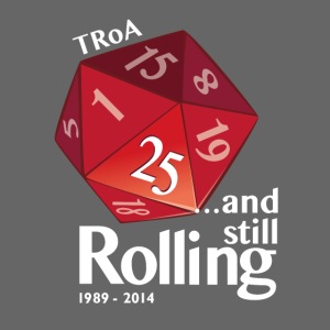 TRoA 25 år - Rød terning