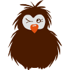 kleine zwinkernde Eule