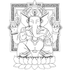 Ganesha Distressed