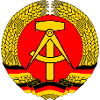 East Germany Crest Flag Wreath GDR DDR Emblem