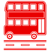 London Bus Classic Red