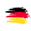 Germany smudge flag