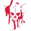 Splatter Skull