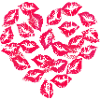 Kissing Lips Heart