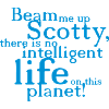 beam me up scotty