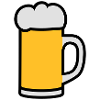 Bierglas 3 Farben