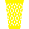 Apfelwein Glas Geripptes
