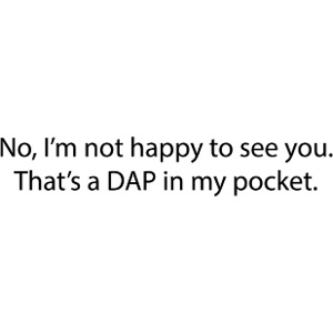 DAP pocket black