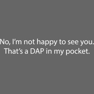 DAP pocket white