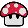 champignon,dessin,geek,jeux vidéo