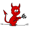 Teufel rot