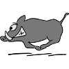 running boar