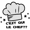 C'est qui le chef